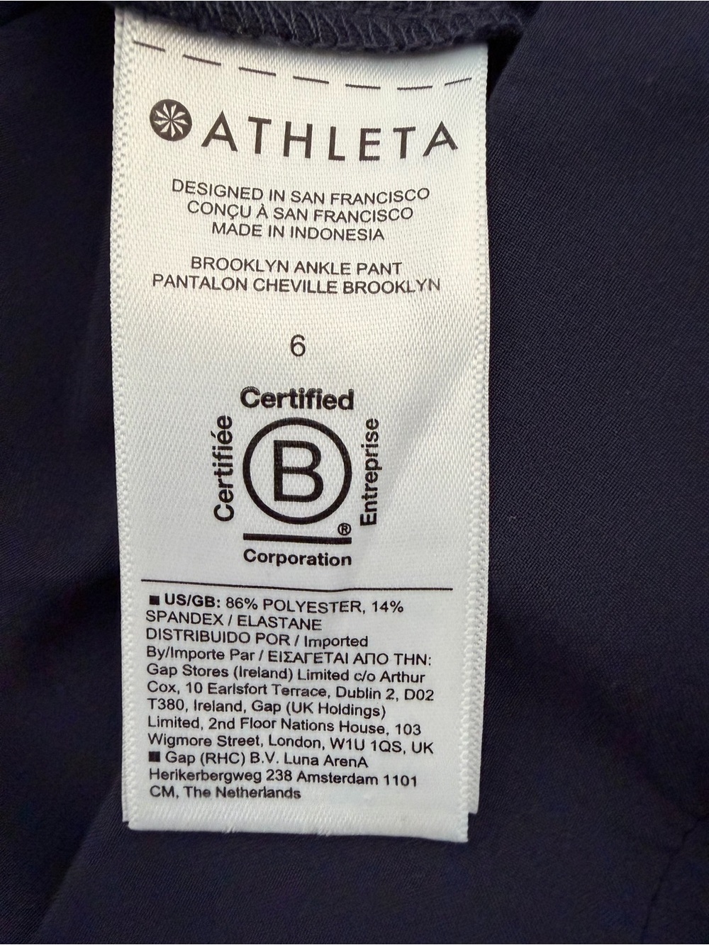 Athleta Brooklyn Mid Rise Ankle Pant - Picture 7 of 7